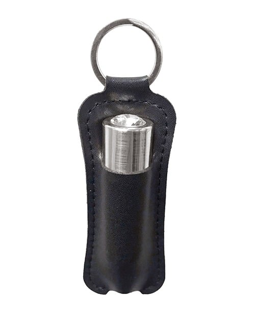 First Class Mini Rechargeable Bullet w/Crystal - 9 Functions Silver - Image 4