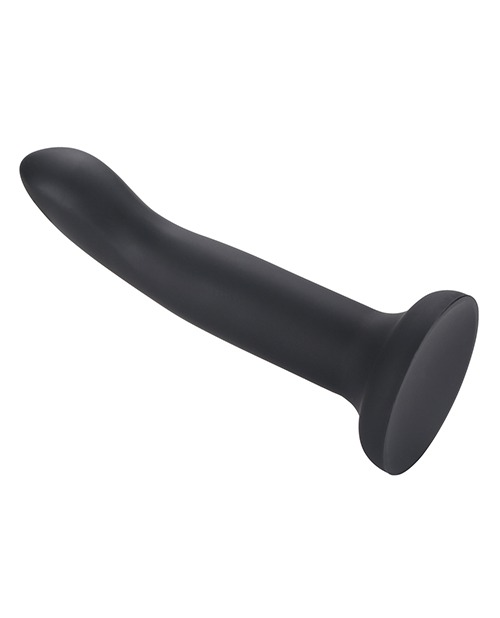 Gender Fluid 5.4" Enthrall Strap On Dildo - Black - Image 4