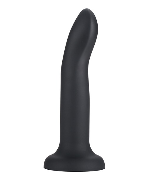 Gender Fluid 7.8" Enthrall Strap On Dildo - Black - Image 3