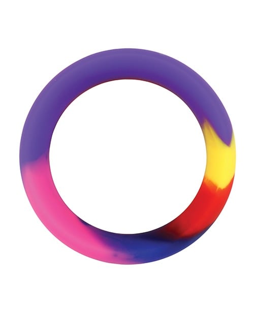 Gender Fluid Squeezer Tension Ring - Tie Dye - Image 3