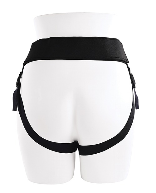 Gender X Sweet Embrace Dual Motor Strap On Vibe w/Harness - Yellow - Image 4