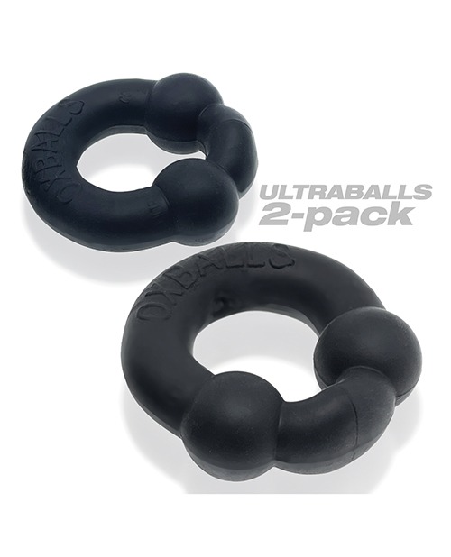 Oxballs Ultraballs Cockring Special Edition - Night Pack of 2 - Image 4