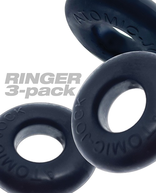 Oxballs Ringer Cockring Special Edition - Night Pack of 3 - Image 4
