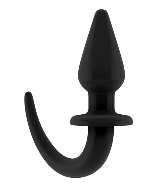 Shots Ouch Puppy Play Tail Butt Plug - Black - Image 3