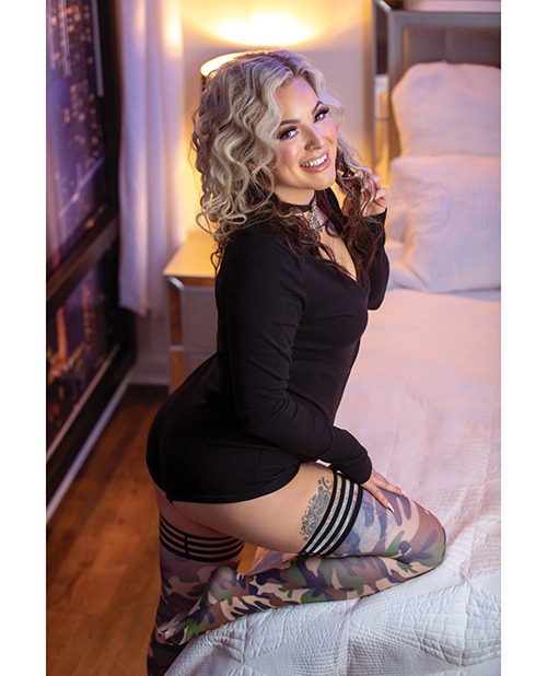 Kix'ies Alex Thigh High Camouflage C - Image 2