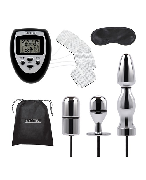 Lux Fetish 9 pc Electro Sex Ultra Shock Set - Image 2