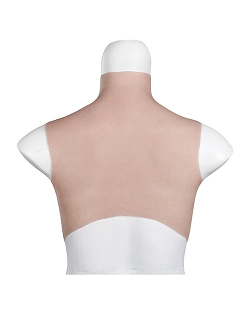 XX-DREAMSTOYS Ultra Realistic E Cup Breast Form Large - Ivory - Image 5