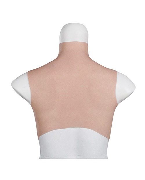 XX-DREAMSTOYS Ultra Realistic D Cup Breast Form Medium - Ivory - Image 5