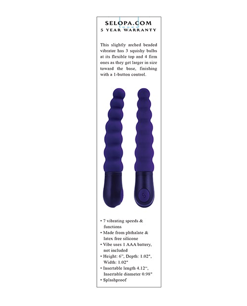 Selopa Beaded Beauty - Purple - Image 5