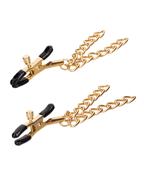 Ride 'Em Premium Denim Collection Nipple Clamps - Image 3