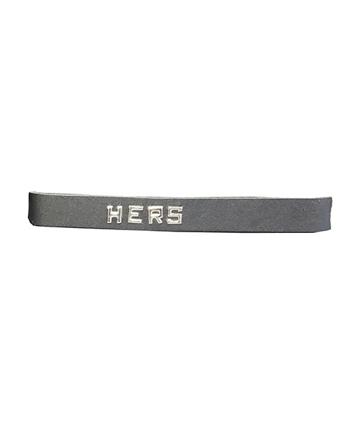 Spartacus HERS Leather Collar - Black - Image 2