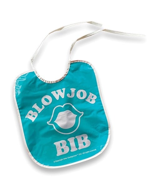 Blow Job Bib - Teal - Image 2