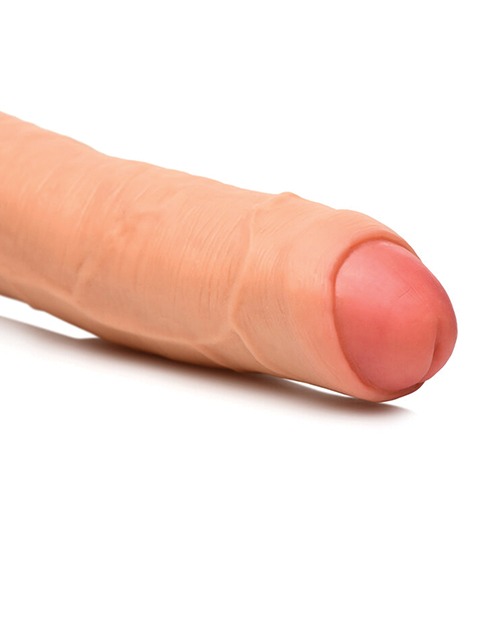 Curve Toys Thinz 7" Uncut Dildo - Light - Image 5