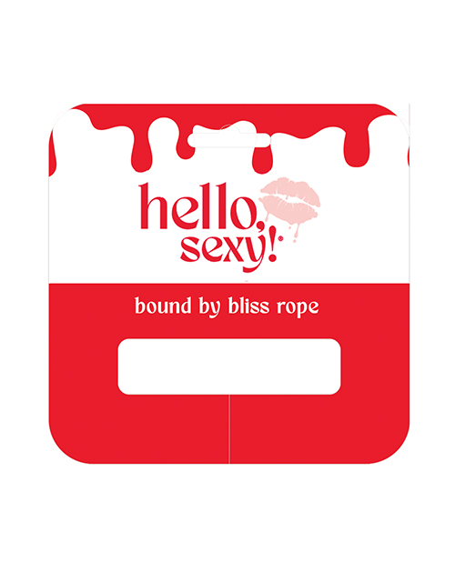 Hello Sexy! Bound By Bliss Bondage Rope - Tiger Lily - Image 2