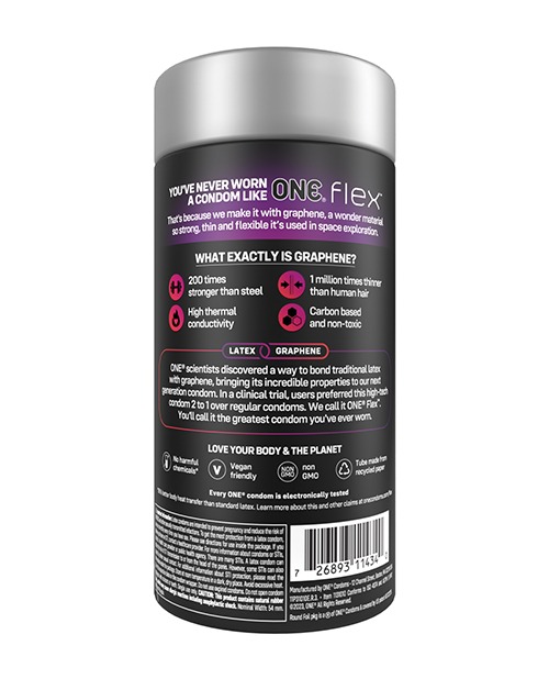One Flex Graphene Condom - Pack of 10 - Image 2