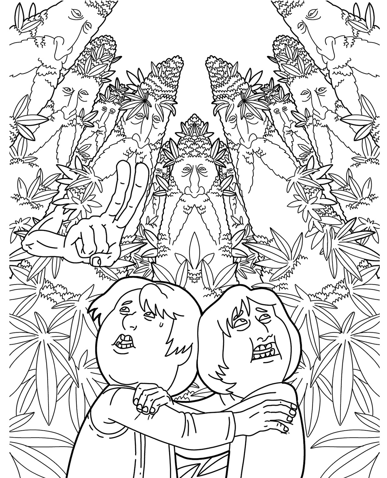Wood Rocket The Lord of the Smoke Rings Coloring Book - Image 5