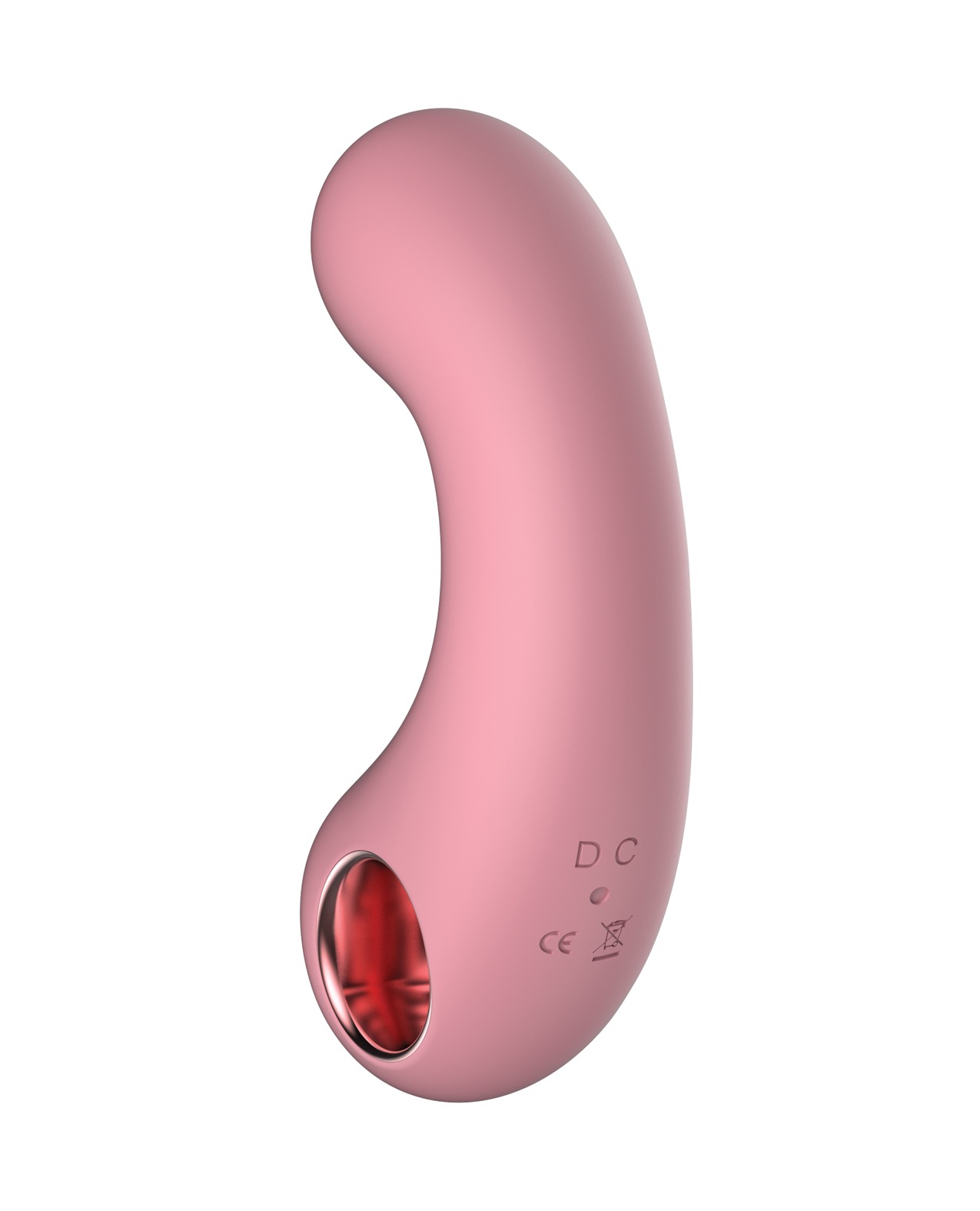 Luv Inc. Curved Vibrator - Light Pink - Image 5