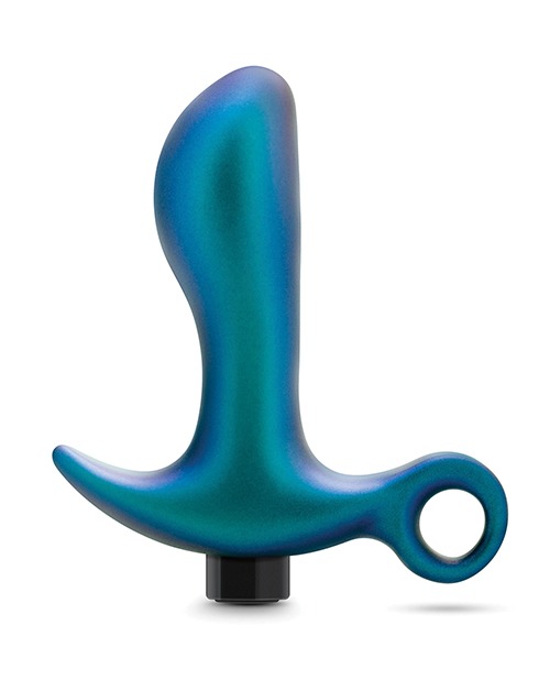Blush Anal Adventures Matrix Teleportation Plug - Lunar Blue - Image 2