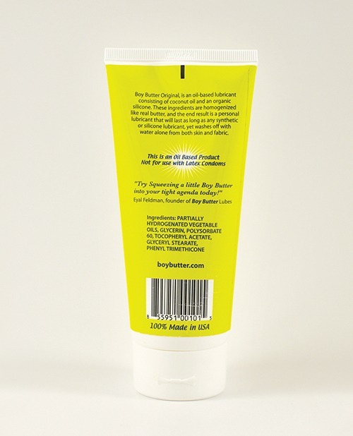 Boy Butter - 6 oz Lube Tube - Image 2