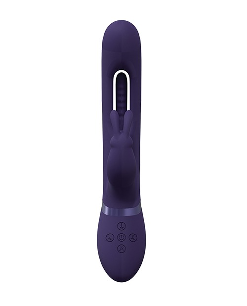 Shots Vive Mika Flapping Tongue Rabbit Vibrator - Purple - Image 4