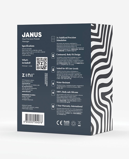 Zini Janus Anti Shock - Large Black - Image 4