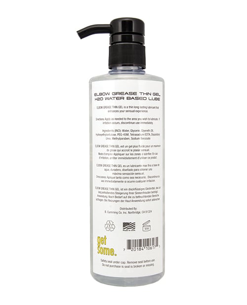 Elbow Grease H2O Thin Gel - 16 oz - Image 2