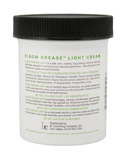 Elbow Grease Light Cream Jar - 4 oz - Image 2