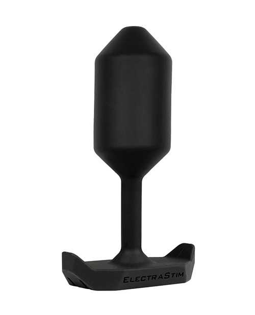 ElectraStim x Mr. S Leather - World's Most Comfortable Silicone Electro Butt Plug - Black - Image 2