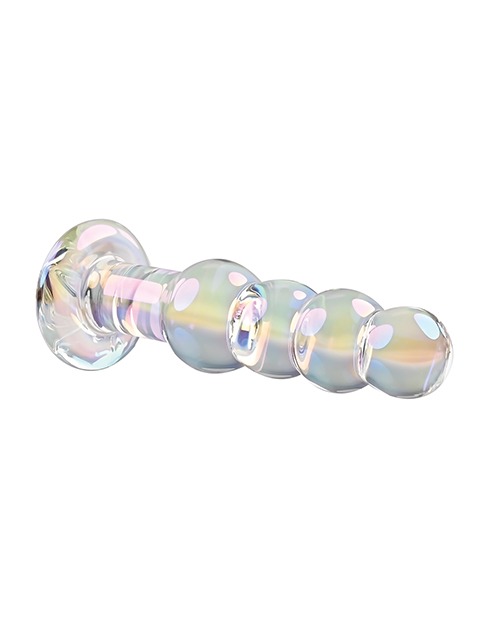 Playboy Pleasure Jewels Beads Anal Plug - Clear - Image 3