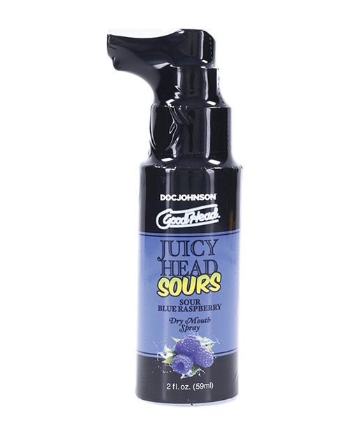 GoodHead Juicy Head Dry Mouth Spray - 2 oz Sour Blue Raspberry - Image 3