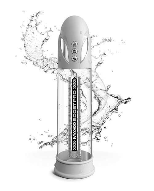 Pump Work Max Boost Pro - White/Clear - Image 2