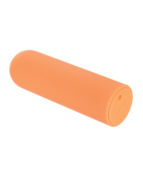 Turbo Buzz Rounded Mini Bullet Stimulator - Orange - Image 3