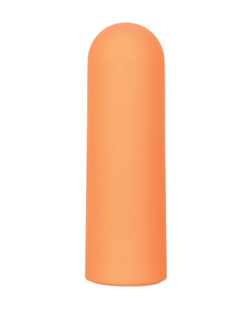 Turbo Buzz Rounded Mini Bullet Stimulator - Orange - Image 2