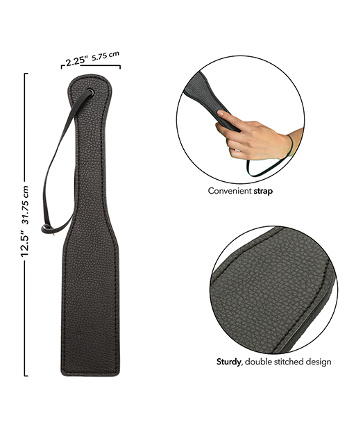Nocturnal Collection Stitched Paddle - Black - Image 3