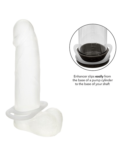 Alpha Liquid Silicone Commander Cock Ring - Natural - Image 5