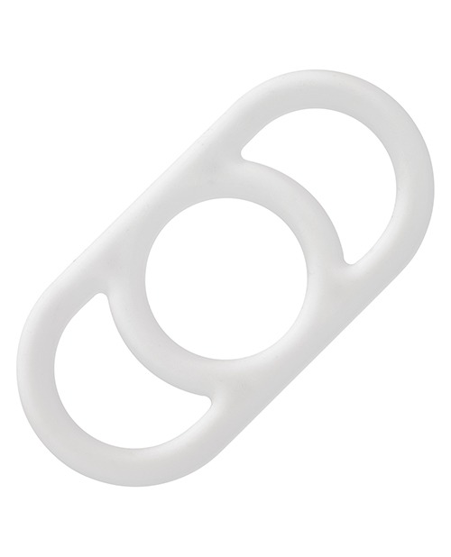 Alpha Liquid Silicone Commander Cock Ring - Natural - Image 2