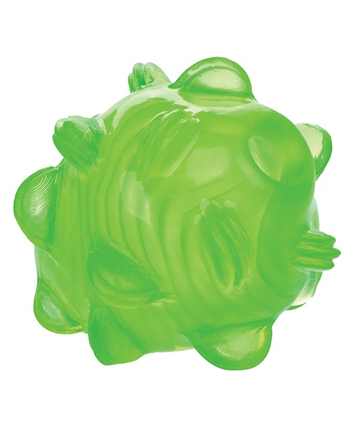 Pop Sock Textured Masturbator - Green - Image 5