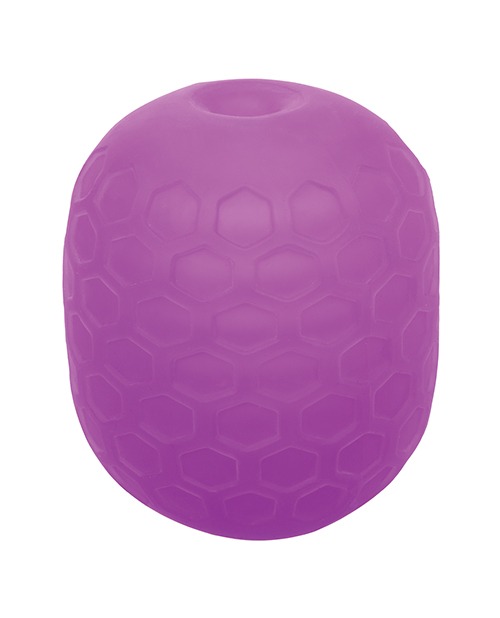 Pop Sock Textured Masturbator - Purple - Image 2