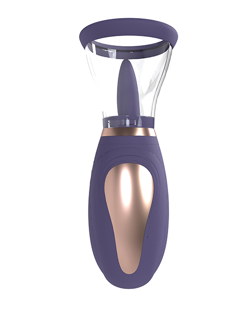 Shots Pumped Enhance Rechargeable Vulva & Breast Pump - Purple - Image 5