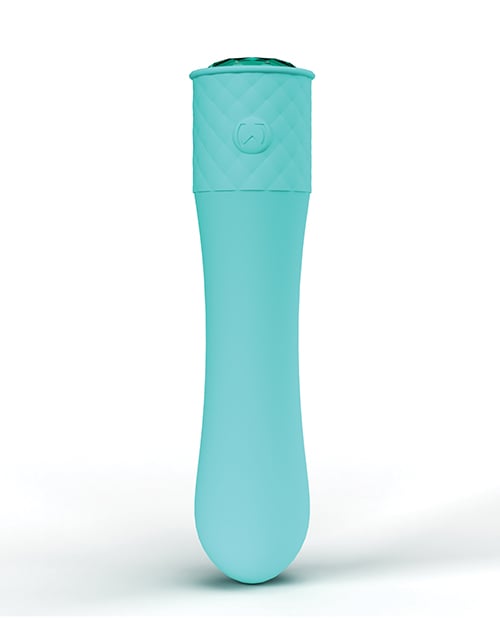 Lola Milani Mystique Bullet w/Emerald Bottle - Teal - Image 2