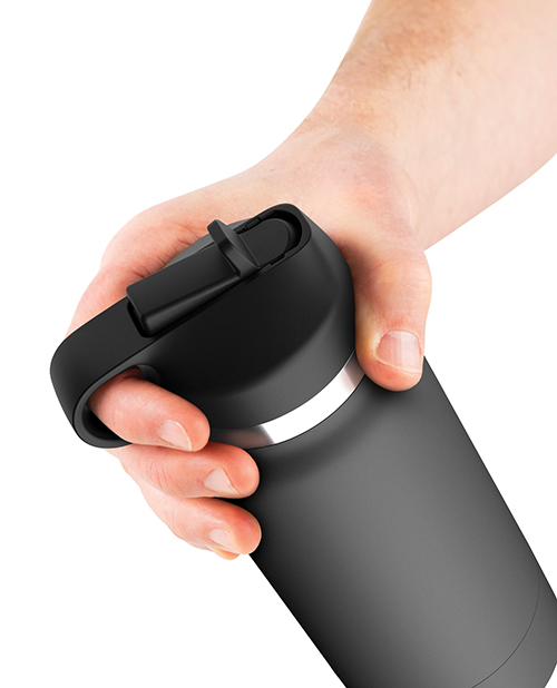 PDX Plus Fuck Flask Secret Delight Stroker - Light/Grey - Image 5