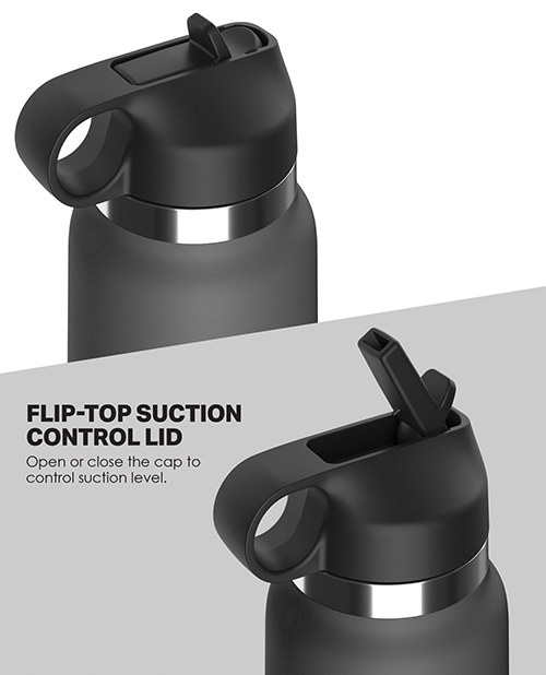 PDX Plus Fuck Flask Secret Delight Stroker - Light/Grey - Image 4