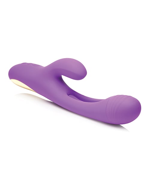 Inmi Tri-Flick Flicking Rabbit Vibrator - Purple - Image 2
