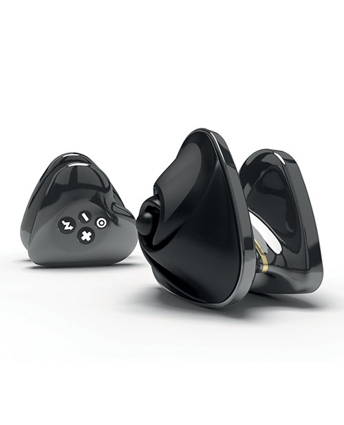 Mystim Hearts Desire eStim Layon Vibrator - Black - Image 5