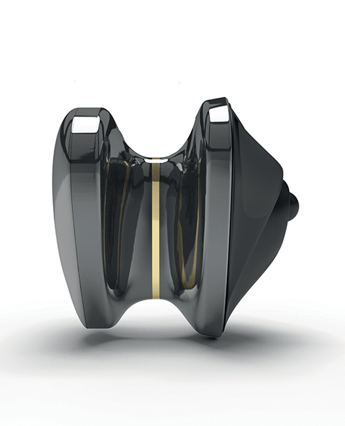 Mystim Hearts Desire eStim Layon Vibrator - Black - Image 4