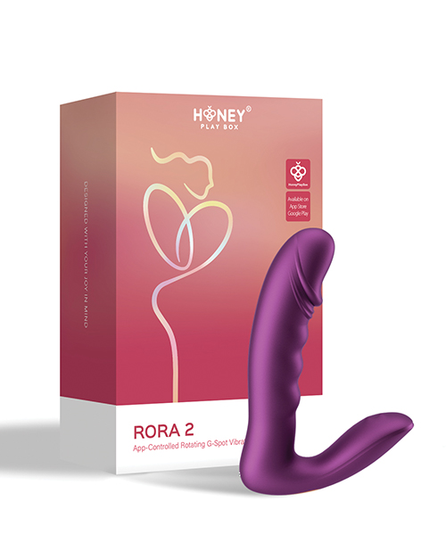 RORA 2 Pressure Sensing App-Controlled Rotating G-Spot Vibrator & Clitoral Stimulator - Image 6