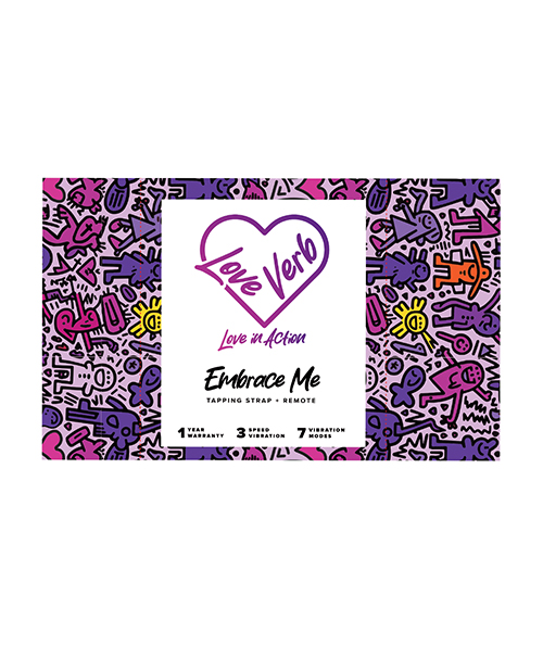 Love Verb Embrace Me Copper-Infused Tapping C-Shape - Lilac - Image 2