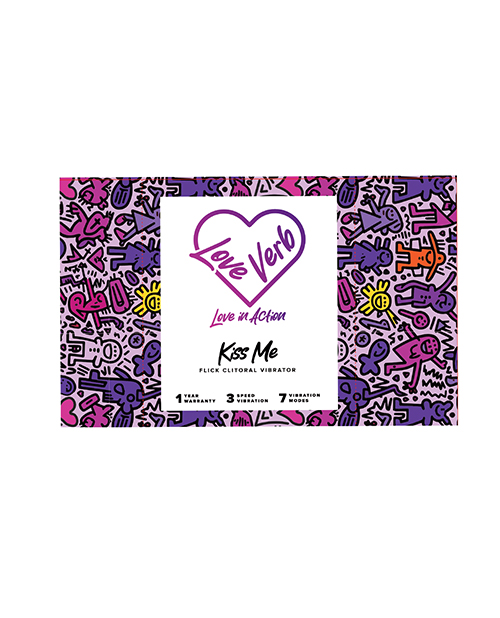 Love Verb Kiss Me Copper-Infused Clit Tickler - Lilac - Image 2