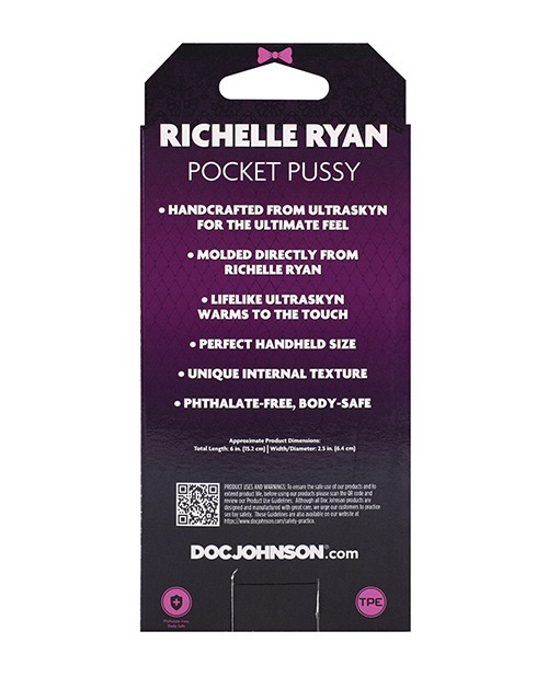 Signature Strokers ULTRASKYN Pocket Pussy - Richelle Ryan, Vanilla - Image 4