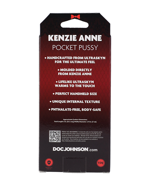 Signature Strokers ULTRASKYN Pocket Pussy - Kenzie Anne, Vanilla - Image 4